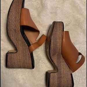 Free people wedge worn once